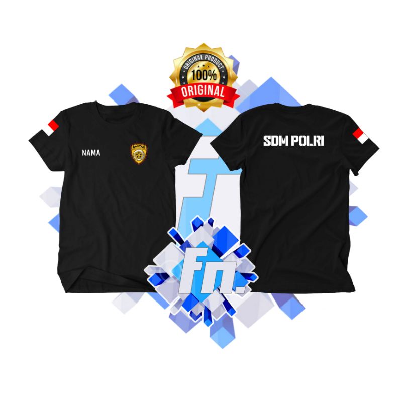 KAOS PENDEK POLISI SDM POLRI