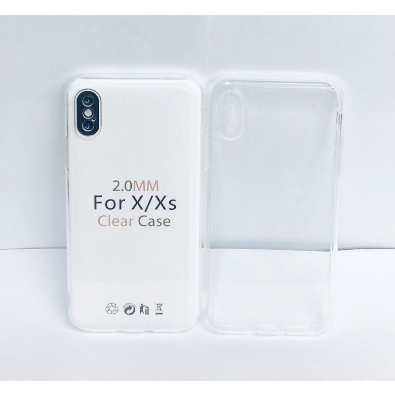 iPhone X Xs XR Xs Max Softcase HD Ultra Clear Soft Case Silicone Cover Bening