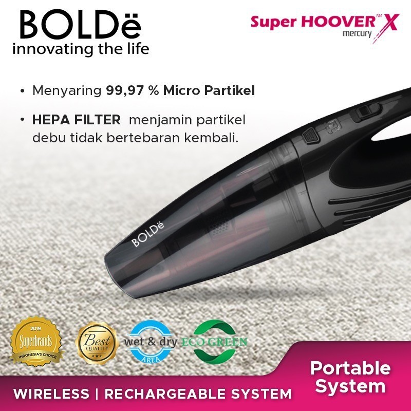 Super Hoover Mercury - Putih