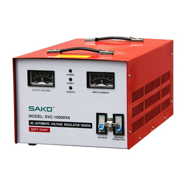 Stabilizer SAKO SVC 10000 VA Automatic Voltage Regulator SVC 10 kVA SVC-10KVA