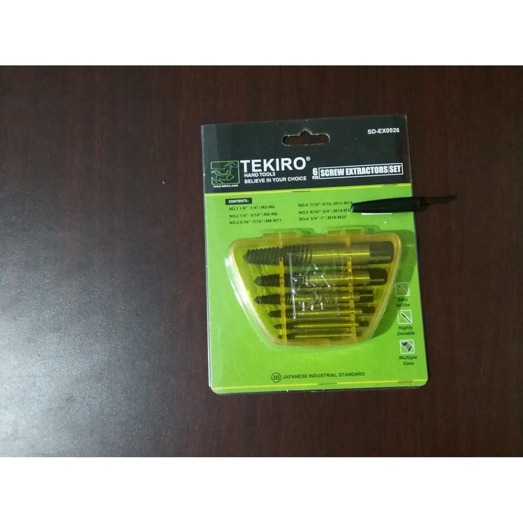 Tekiro Tap Balik Set 6 Pcs