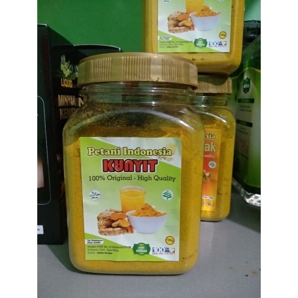 

Kunyit Bubuk Original / Jamu Organik Tradisional 250 Gram 100% Asli