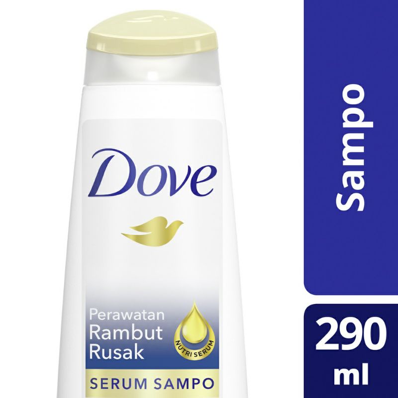 Dove Serum Shampoo Rambut Rusak 290ml