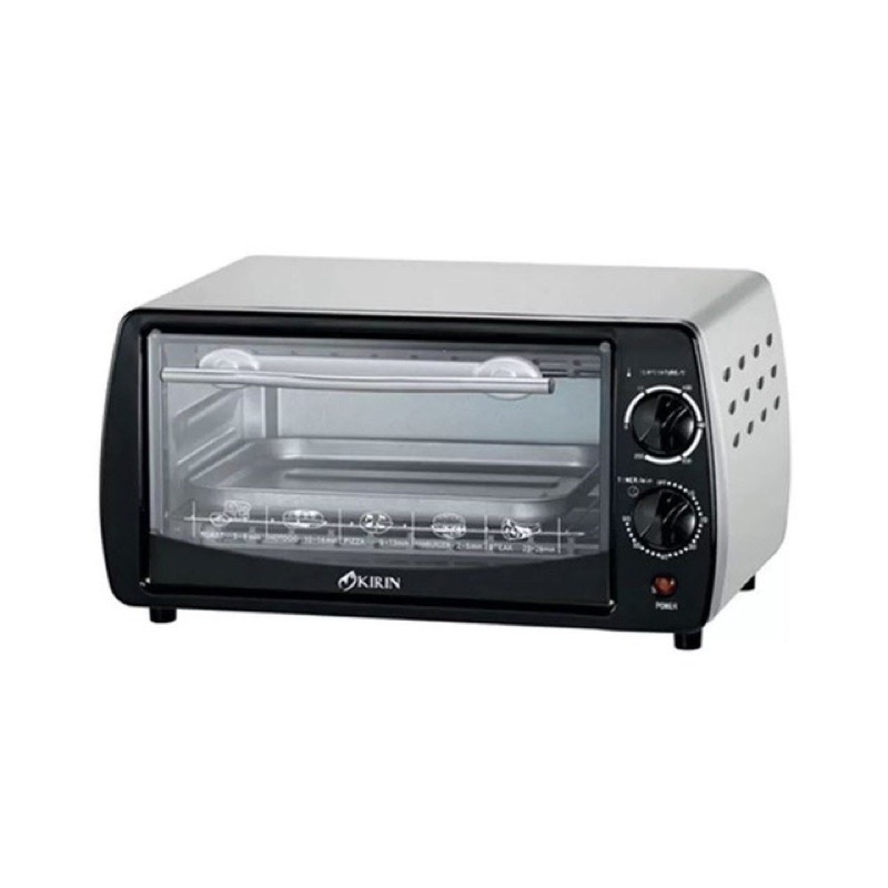 Kirin Oven KBO 90M Oven listrik / KBO 90M - Abu-abu [9 L] DIJAMIN 100% ORI