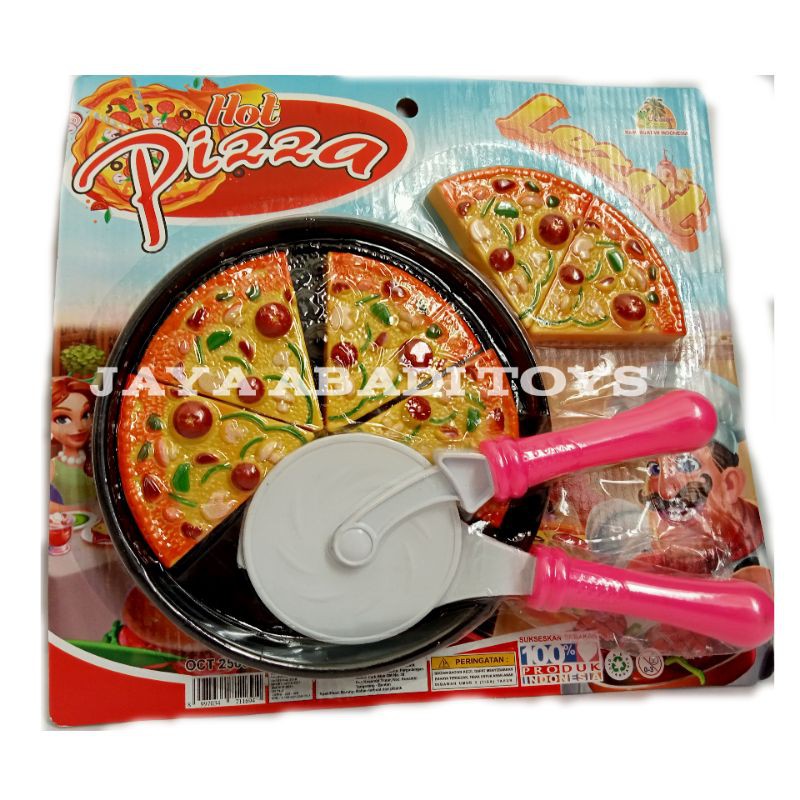 Mainan anak perempuan Pizza potong OCT2500 OCT2201 OCT2423