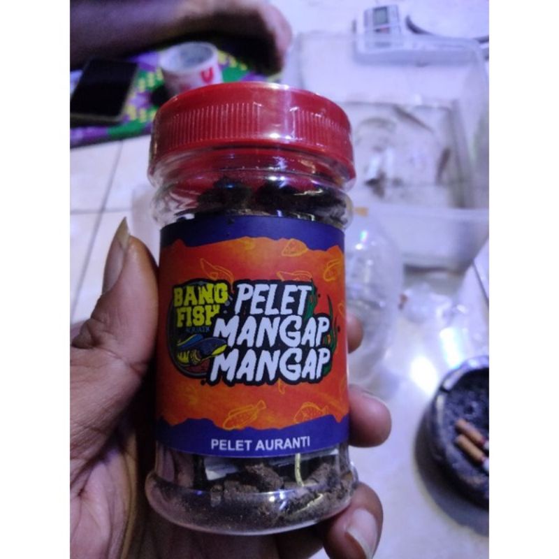 Pelet Mangap Mangap Auranti - Free Sticker