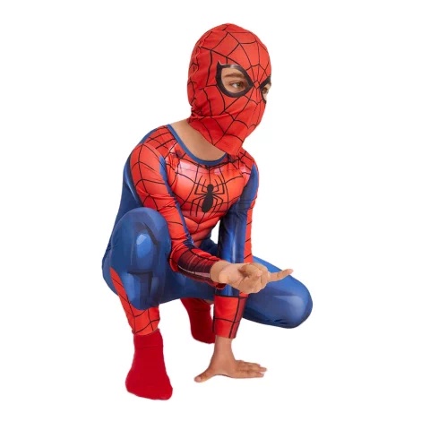 Baju Anak Topeng Spiderman Laki Laki Import