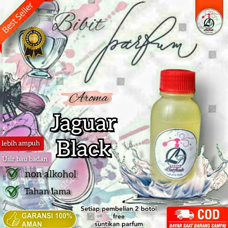 Bibit parfum/JAGUAR BLACK/parfum/minyak wangi 50ml