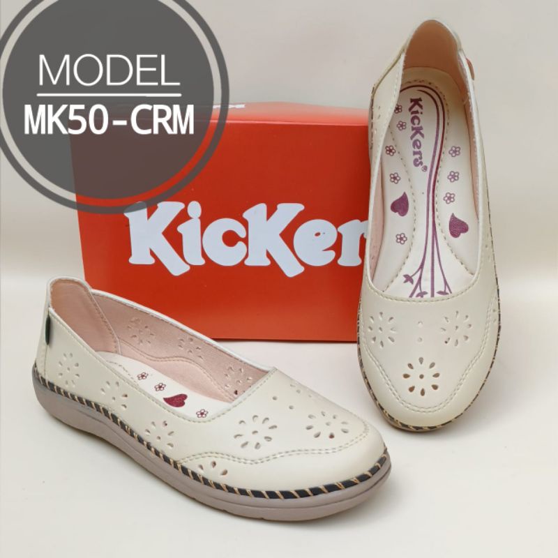 sepatu kickers wanita slip on murah grosir. mk 50