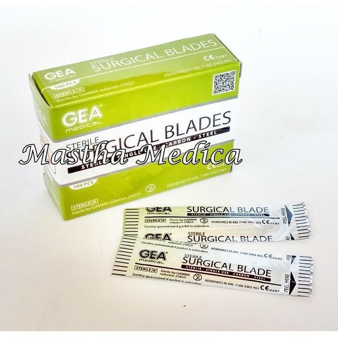 Surgical Blade Bisturi mata Pisau Scalpel Bedah operasi GEA 11 Box