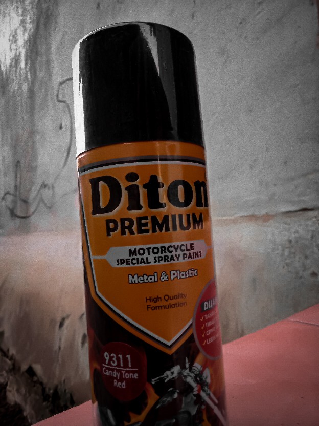 Cat Semprot Diton Premium 9311 Candy Tone Red / Pilok / Pylox 400ml