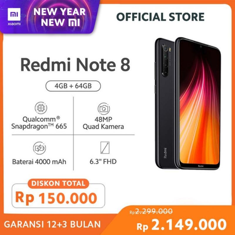 Redmi Note 8 (4GB+64GB)