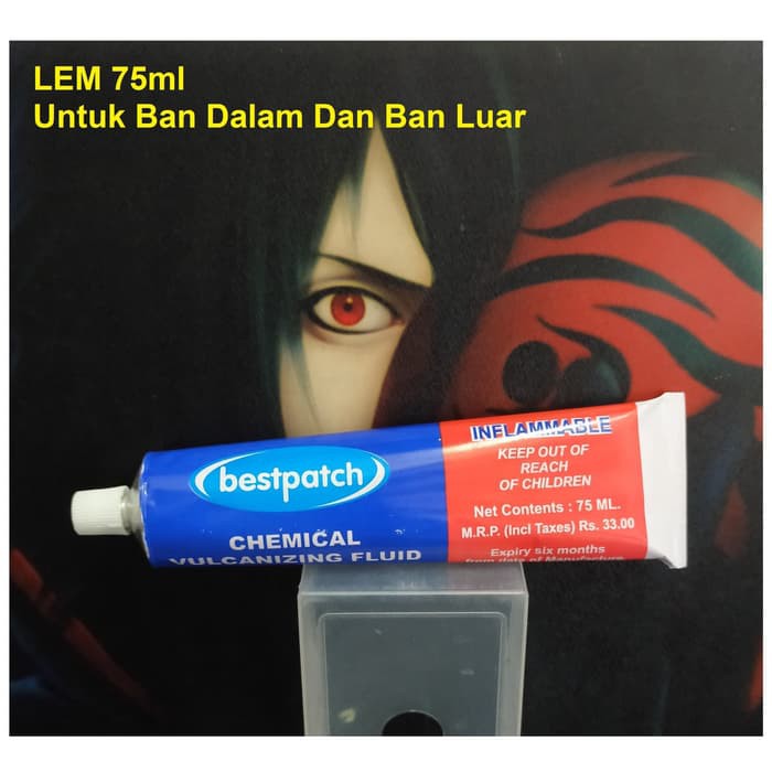 

BESTPATCH LEM PEREKAT KARET TAMBAL BAN DALAM LUAR 75ML ASLI ORIGINAL