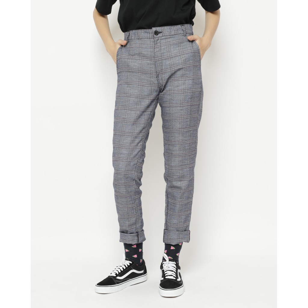 

Erigo Checked Pants Saida Blue