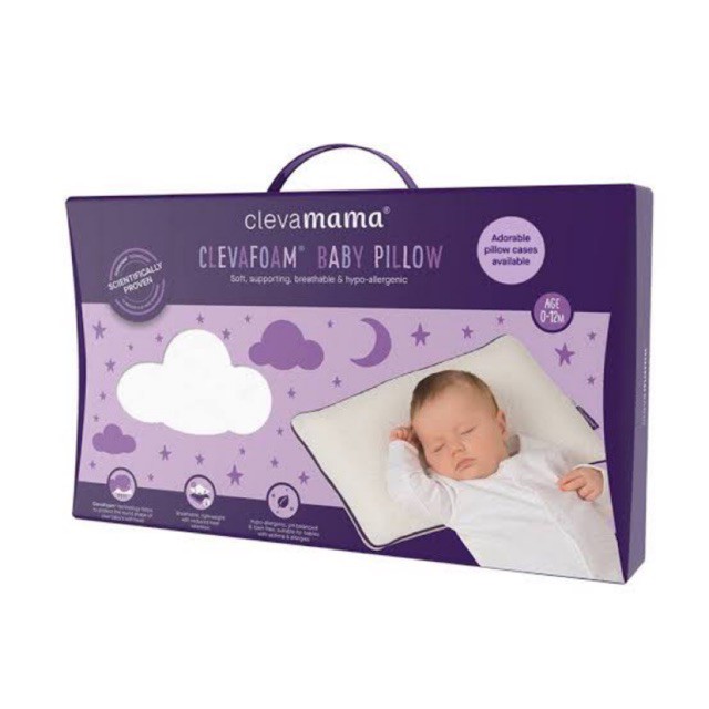 ClevaMama ClevaFoam Baby Pillow Bantal Bayi 0-12m