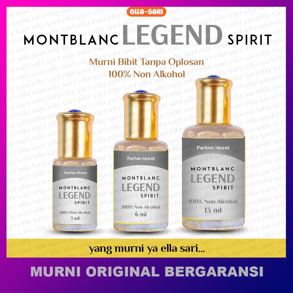 Jual Parfum Murni Minyak Wangi Spirit Man Parfume Pria Kemasan Roll On