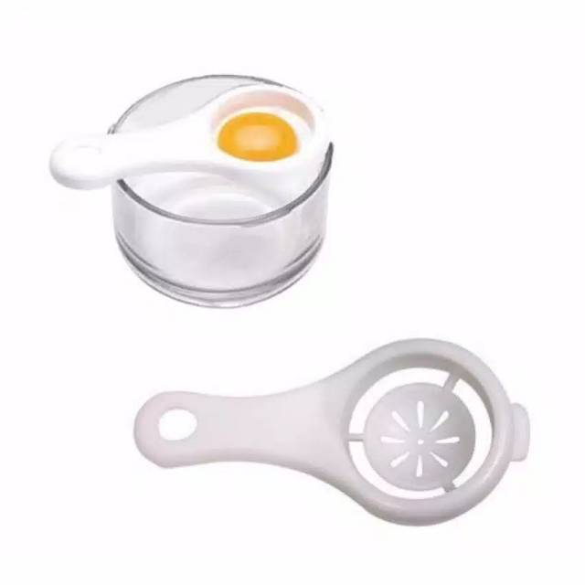 Alat Pemisah Putih Kuning Telur Egg Separator Penyaring Telur Cetakan Telur Egg Mold Stainless Steel Alat Cetakan Telor Ceplok Goreng Cetakan Puding Pancake Murah Import