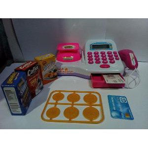 

mainan kasir cash register kalkulator timbangan atm gratis 2 baterai Murah