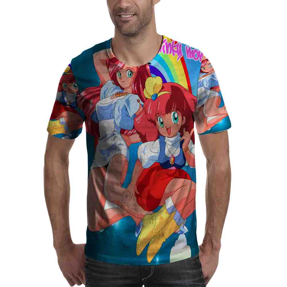 Magical Princess Minky Momo Kaos Tshirt Fullprint Bahan Polyester Jersey Dryfit