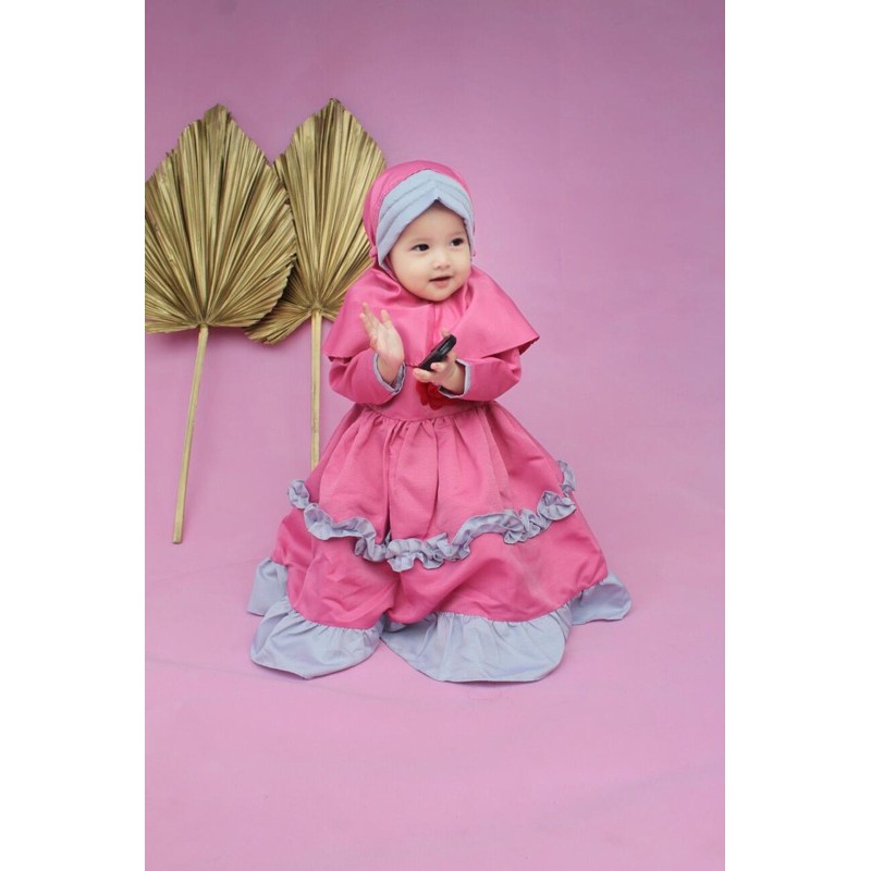 CALIA GAMIS Baju fashion anak bayi perempuan cewe muslim murah bagus ngaji haji muslimah anak lucu