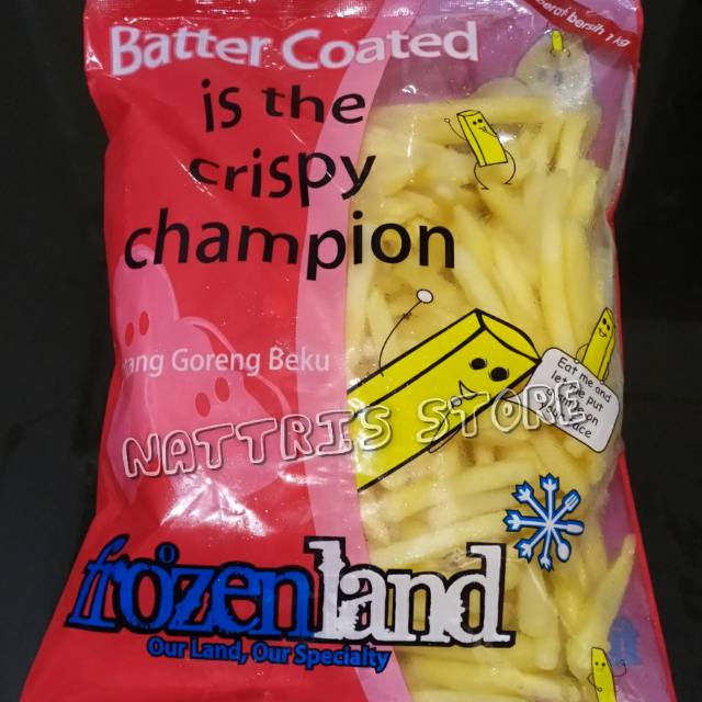 

KENTANG BATTER COATED