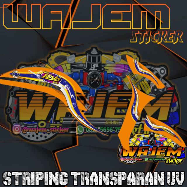 Striping Fino Injeksi - Fino Grande Transparan