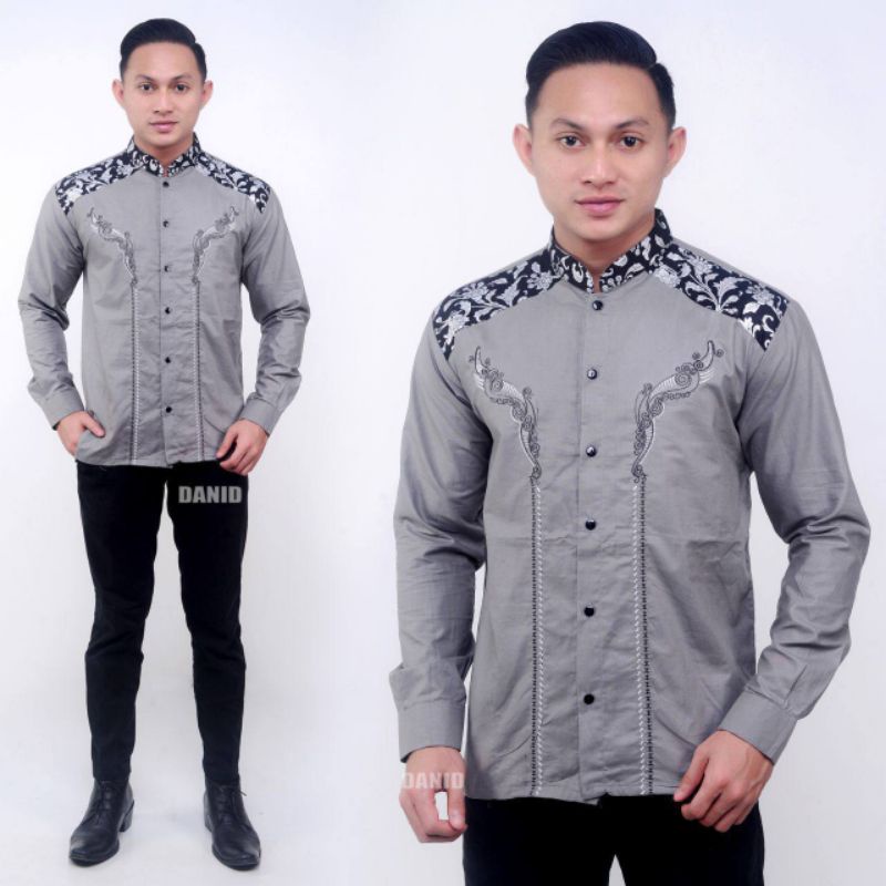 Baju koko pria lengan panjang