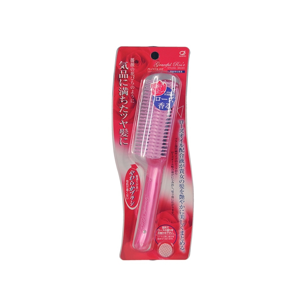 [Made in Japan] Sisir dengan Rose Essence Infused/ RO1200