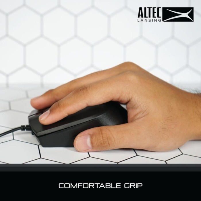 Altec Lansing Mouse Wired ALBM7104 Comfortable Feel