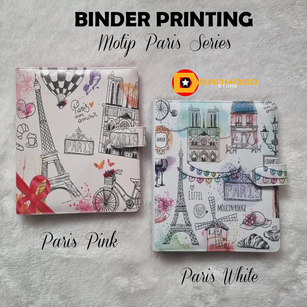

BINDER PRINTING MOTIP PARIS SERIES A5 & B5
