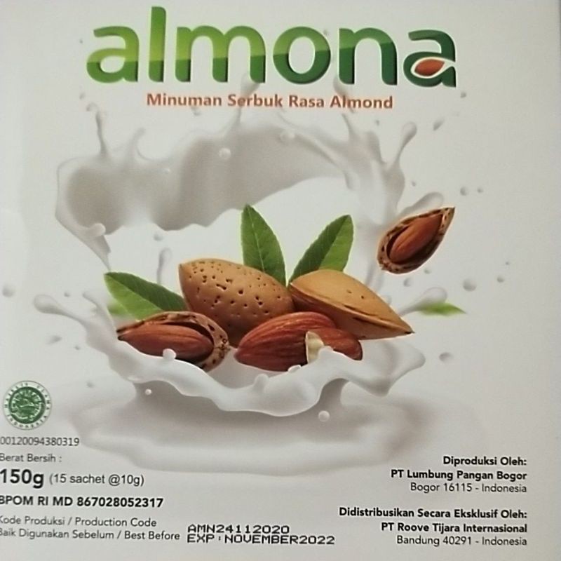 Almona Collagen isi 15 sachet + 2 sachet