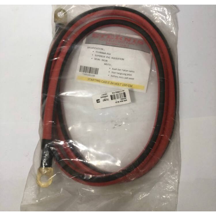 kabel aki mobil 24 volt 150cm