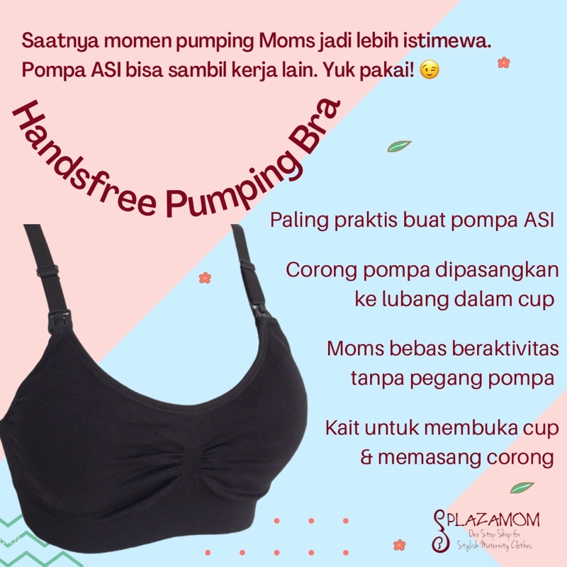 HANDS FREE PUMPING BRA / BRA POMPA ASI PBH171M - Perah ASI sambil tangan bebas bekerja lain