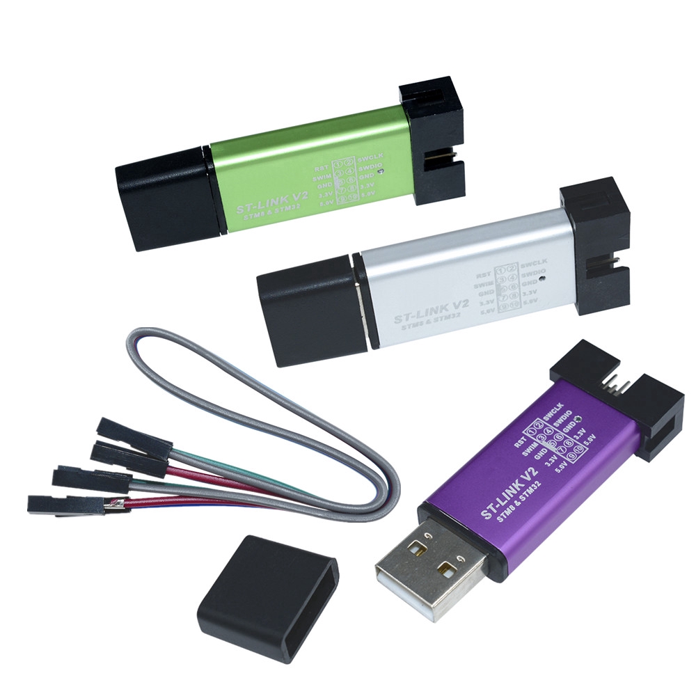 ✈【Fast/COD】✈ ST-Link V2 Programming V2 Mini STM8 STM32 Emulator Downloader m89