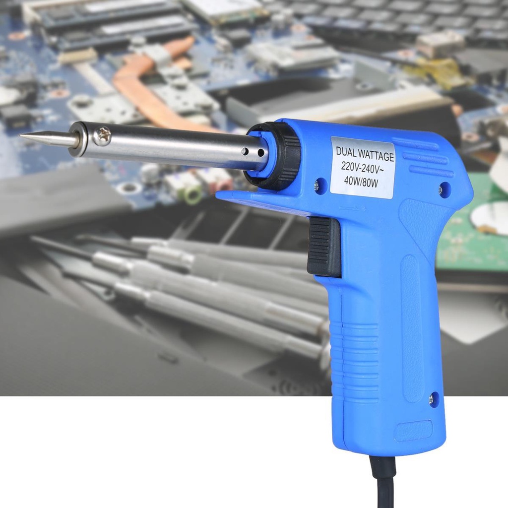 Reaim Solder Tembak Listrik 30W~130W Solder Gun Radox - Biru / Solder Tembak /Soldering Gun / Solder Pistol