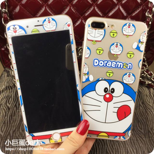 Tempered glass iphone 6 iphone 8 anti gores iphone 8 plus anti gores iphone 6 Doreemon