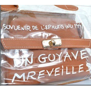 tas selempang transparan UN GOYAVE MREVEILLES - UK SEDANG - LS 503