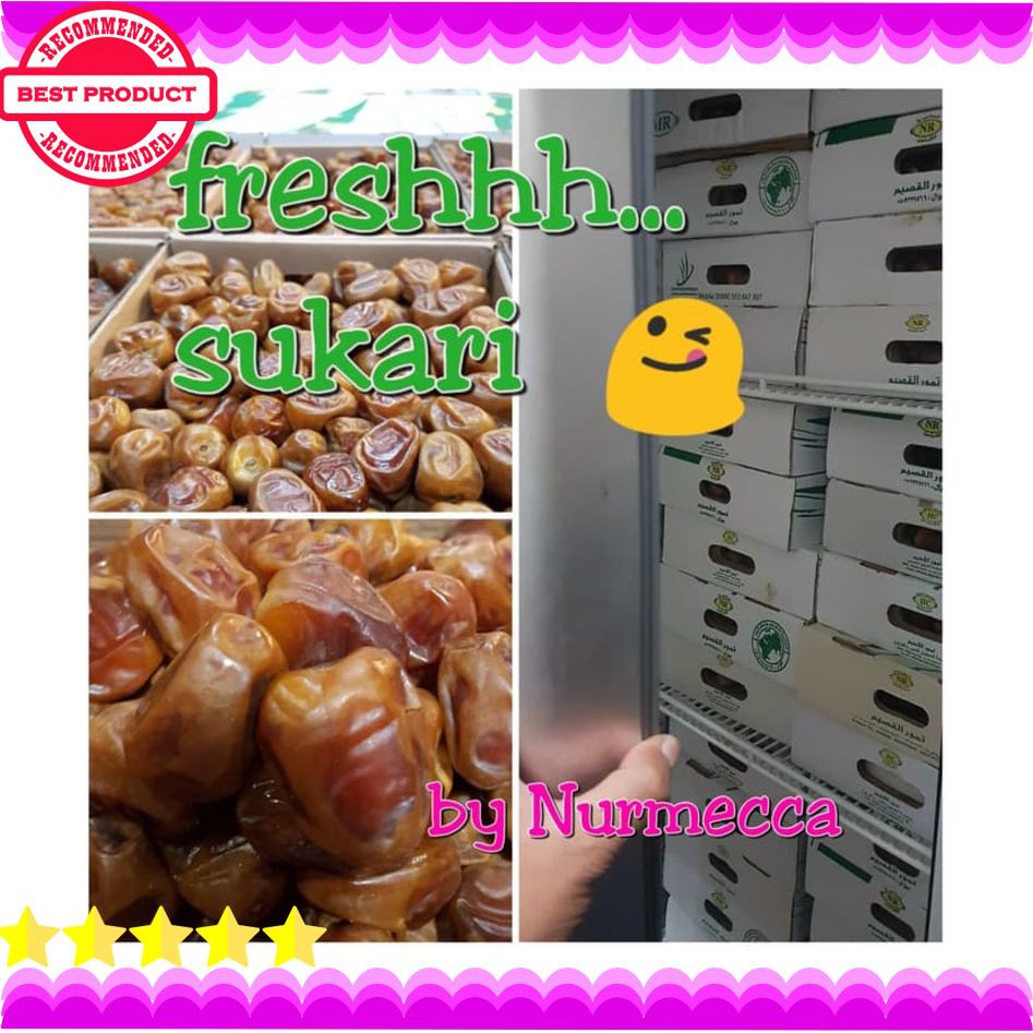 

BEST SELLER Kurma Raja/Sukari 3kg Oleh Oleh Haji Umroh Terlaris dan Termurah