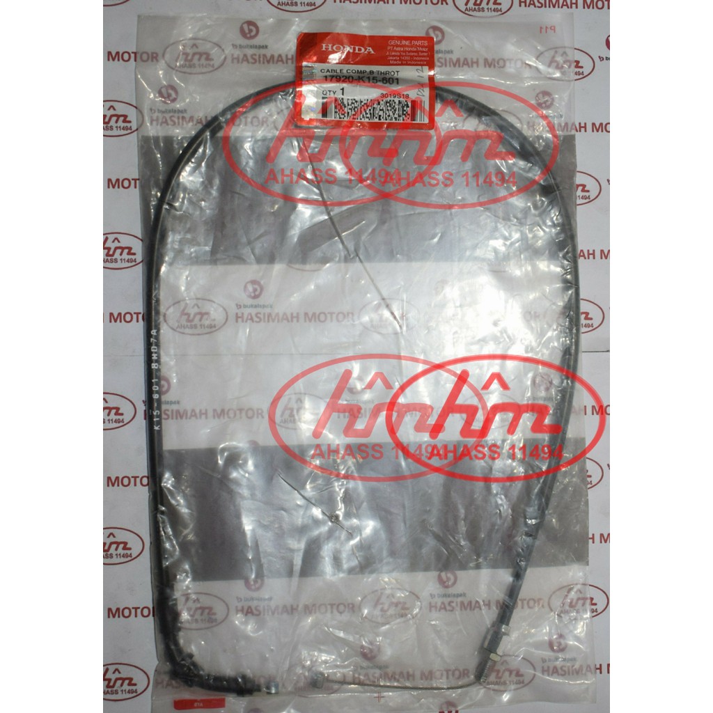 KABEL GAS BAWAH HONDA CB150R LED - KODE PART: 17920K15601
