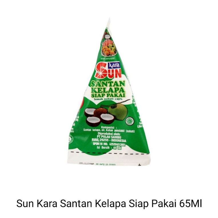 

sun kara kelapa santan 65ml