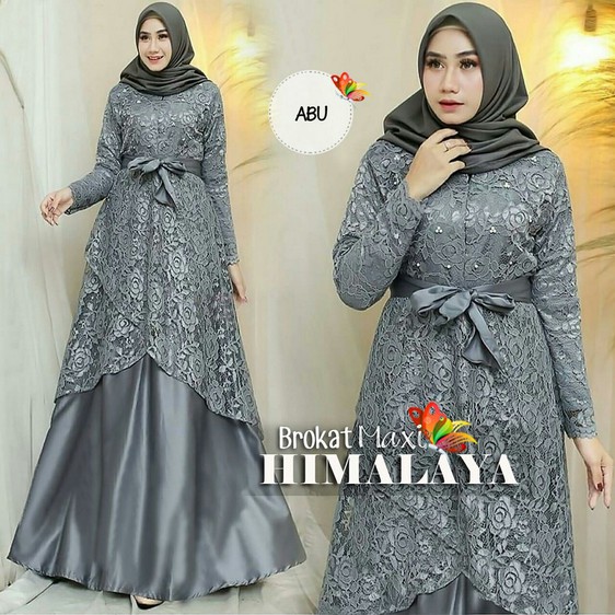 MAXI HIMALAYA KOMBI BRUKAT dM / MAXI DRESS MUSLIM | HIGHT QUALITY PREMIUM!!