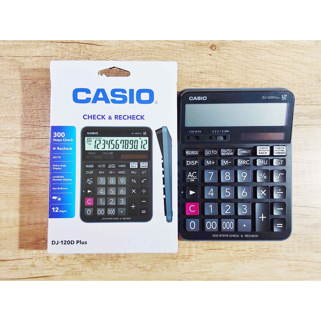 

CALCULATOR CASIO DJ-120D / CASIO DJ-120D / KALKULATOR CASIO