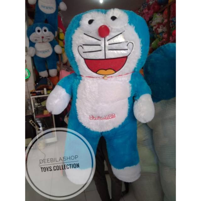 DEEBILASHOP - BONEKA DORAEMON BERDIRI JUMBO / BONEKA DORAEMON BESAR / BONEKA DORAEMON MURAH