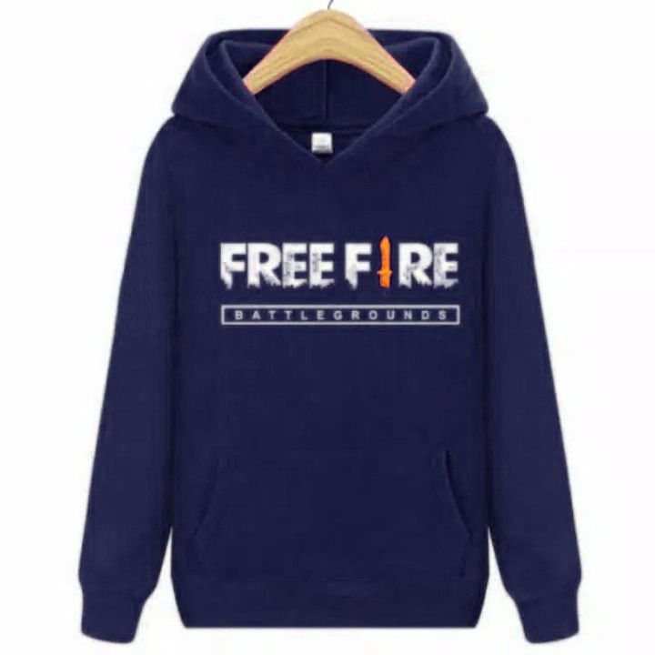 Jaket Anak Laki laki Hoodie FREE FIRE