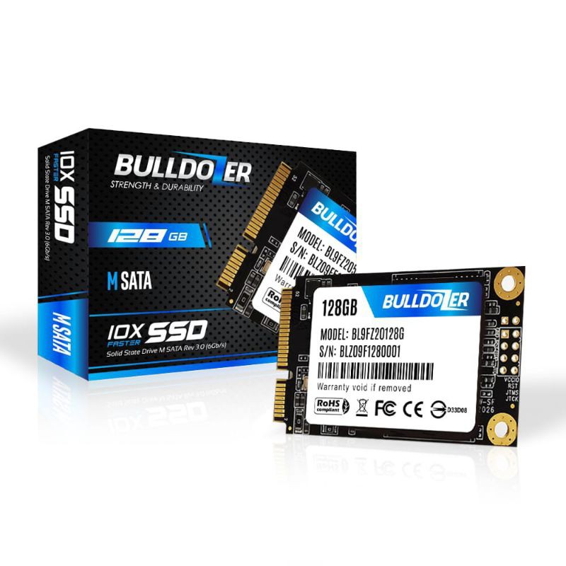 SSD MSATA 128GB & 256GB  BULLDOZER