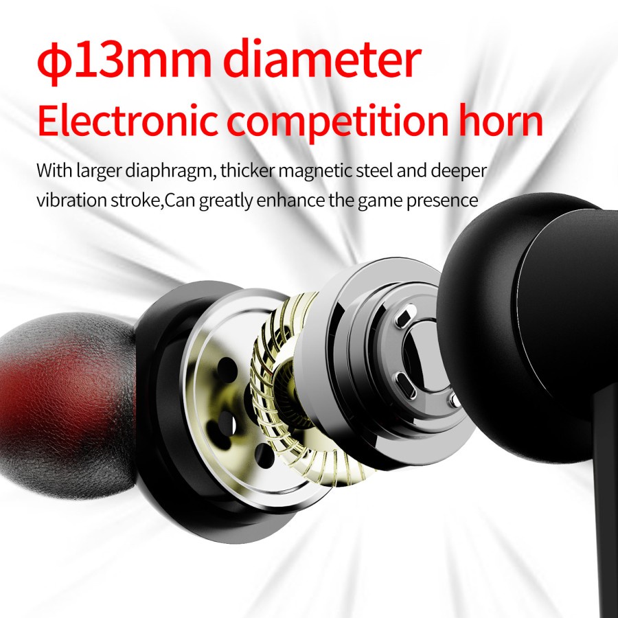 Plextone xMowi VX2 Headset Gaming Earphone Noise Reduction HD Mic