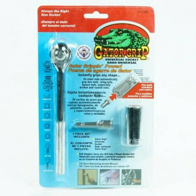 Gator Grip Universal Socket Bolt