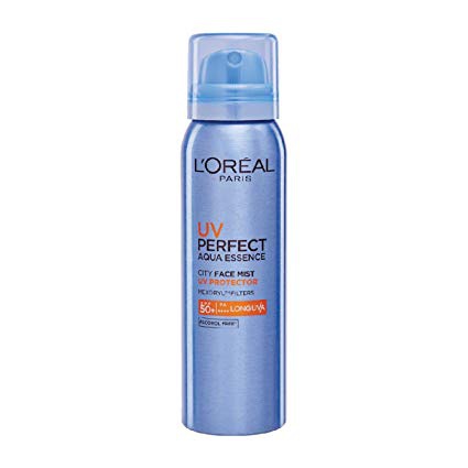 1PC LOREAL UV PERFECT AQUA ESSENCE CITY FACE MIST 64 Gr