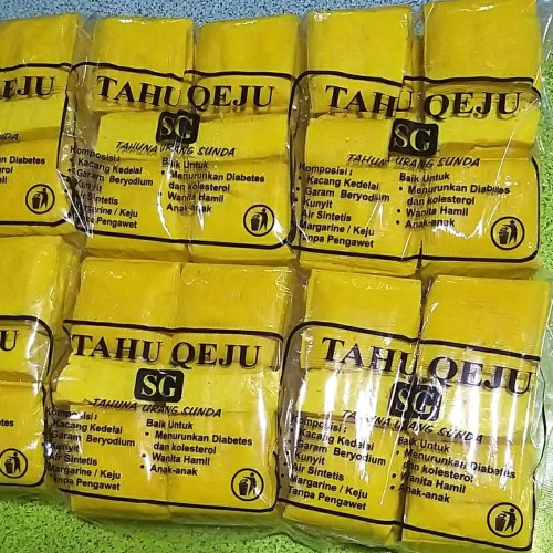 

Tahu Kedelai Rasa Keju tofu cibuntu bandung 10 Pcs