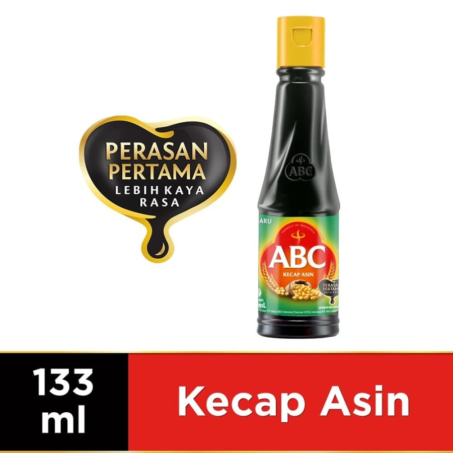 KECAP ASIN ABC 133ML SALTY SOY SAUCE